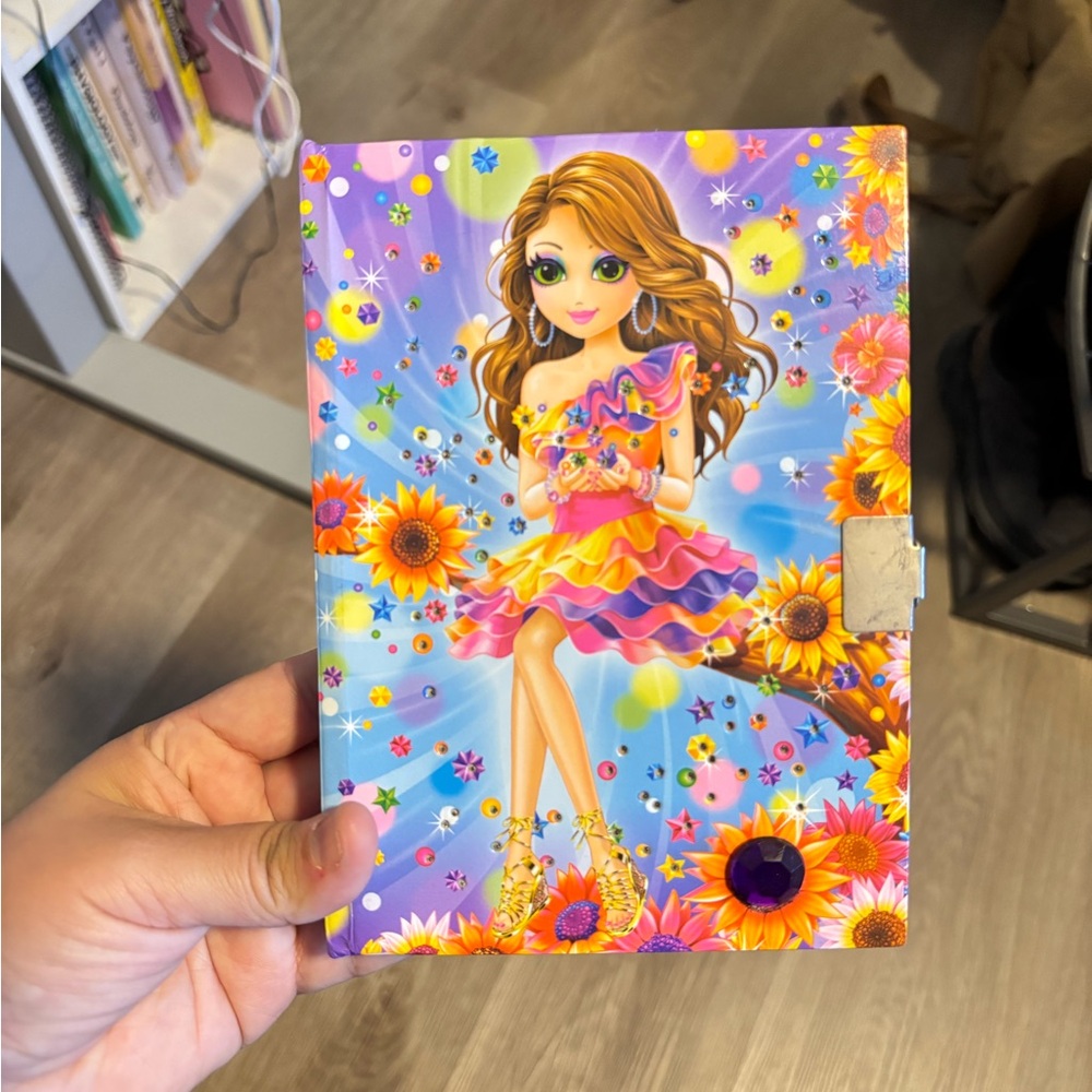 Lisa Frank Tatey Bug Journal